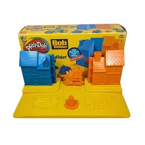 Vintage Play-Doh Bob the Builder Set INCOMPLETE 2001 Original Box